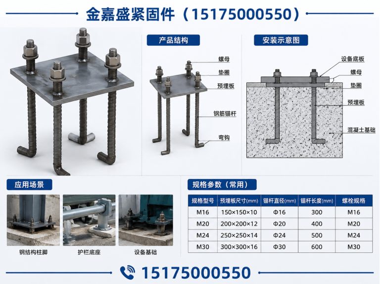永年区地脚螺栓展示图